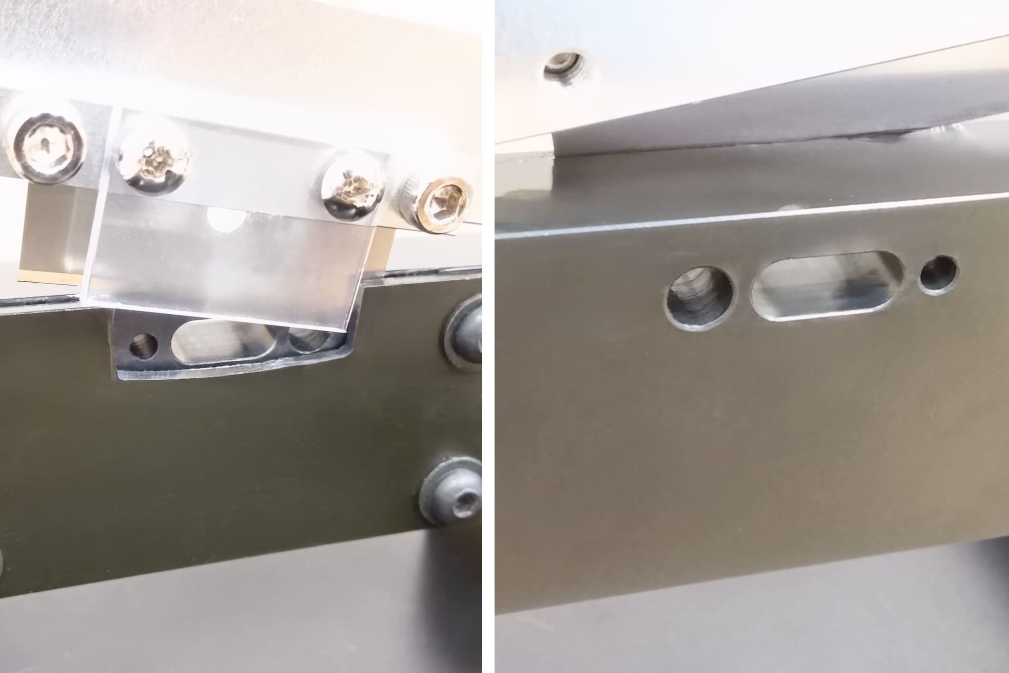 3種類のチューブ挿入口